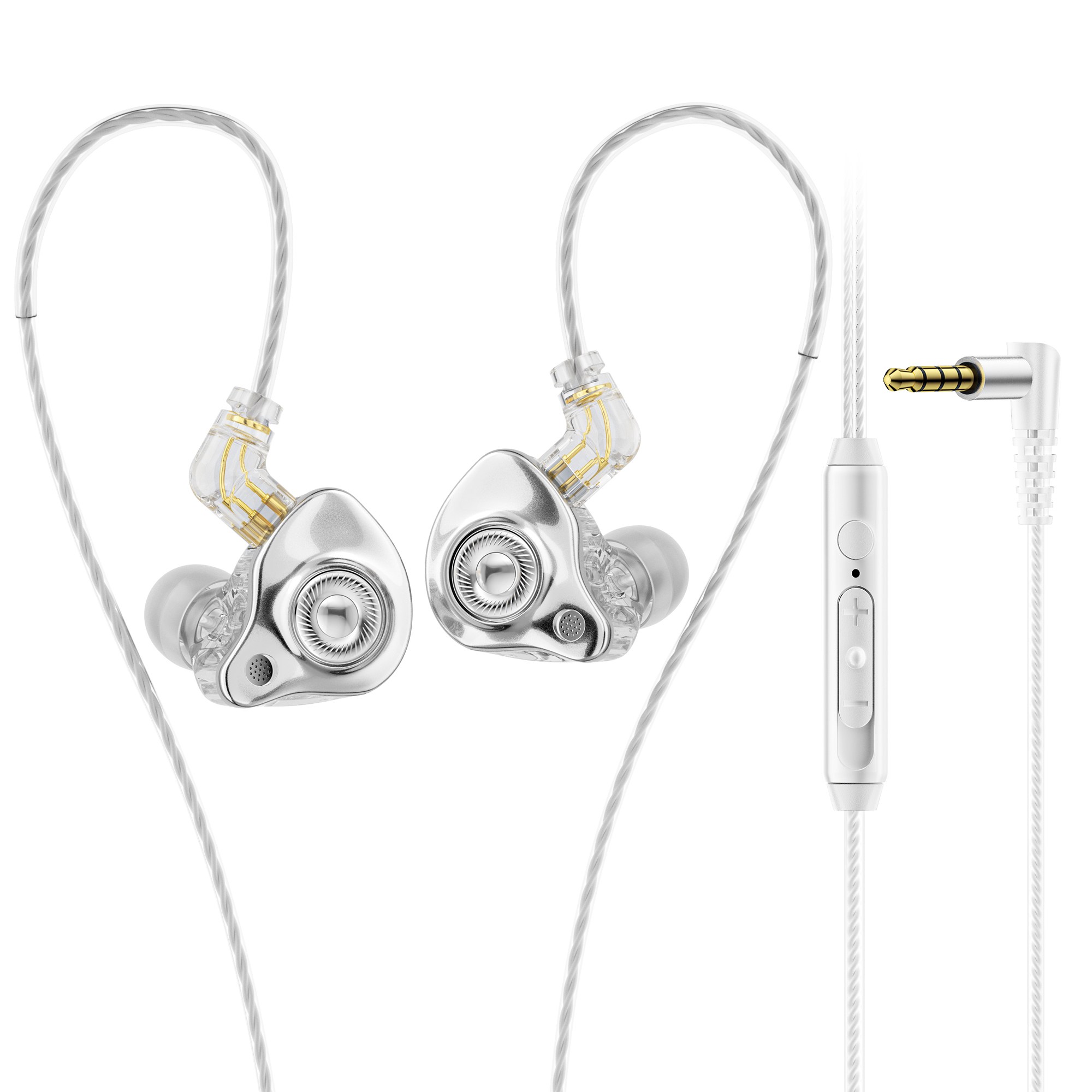 Essager 게이밍 커널형 이어폰 인이어 DD 이어폰, 흰색, 3.5MM 34,000원