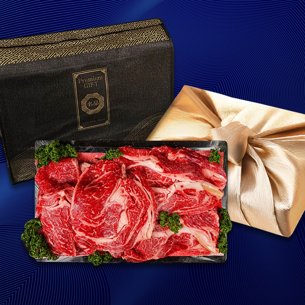 [꽉찬한우] 백화점납품 농협안심한우 1++ VIP 구이2호 1kg (등심400g+안심300g+채끝300g) 한우세트 구이용 로스용 180,000원