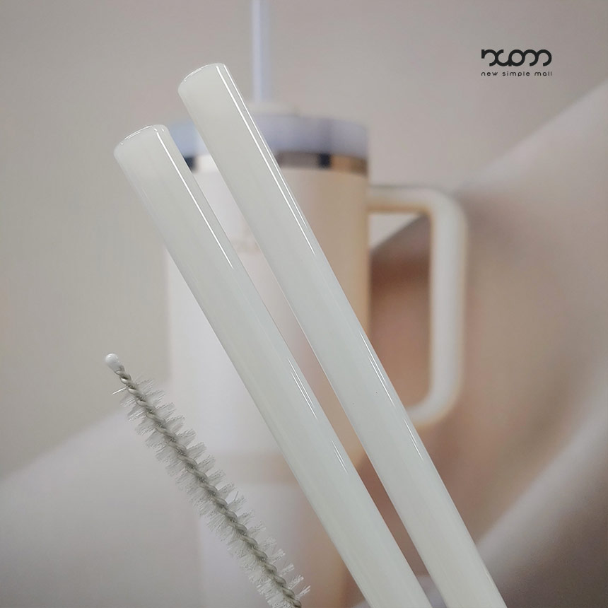 스탠리 텀블러 퀜처 H2.0 호환 유리빨대 9,000원