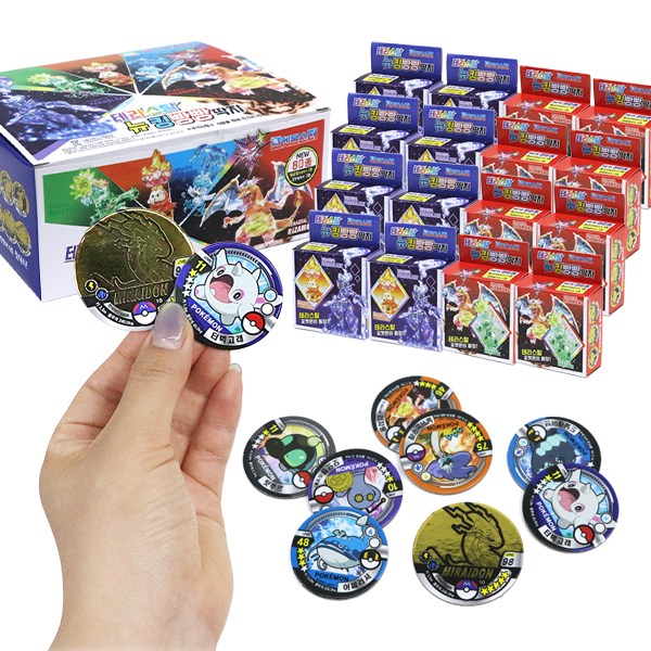 1000 포켓몬스터 뉴 킹빵빵딱지 18개입(1갑), 1개 14,400원