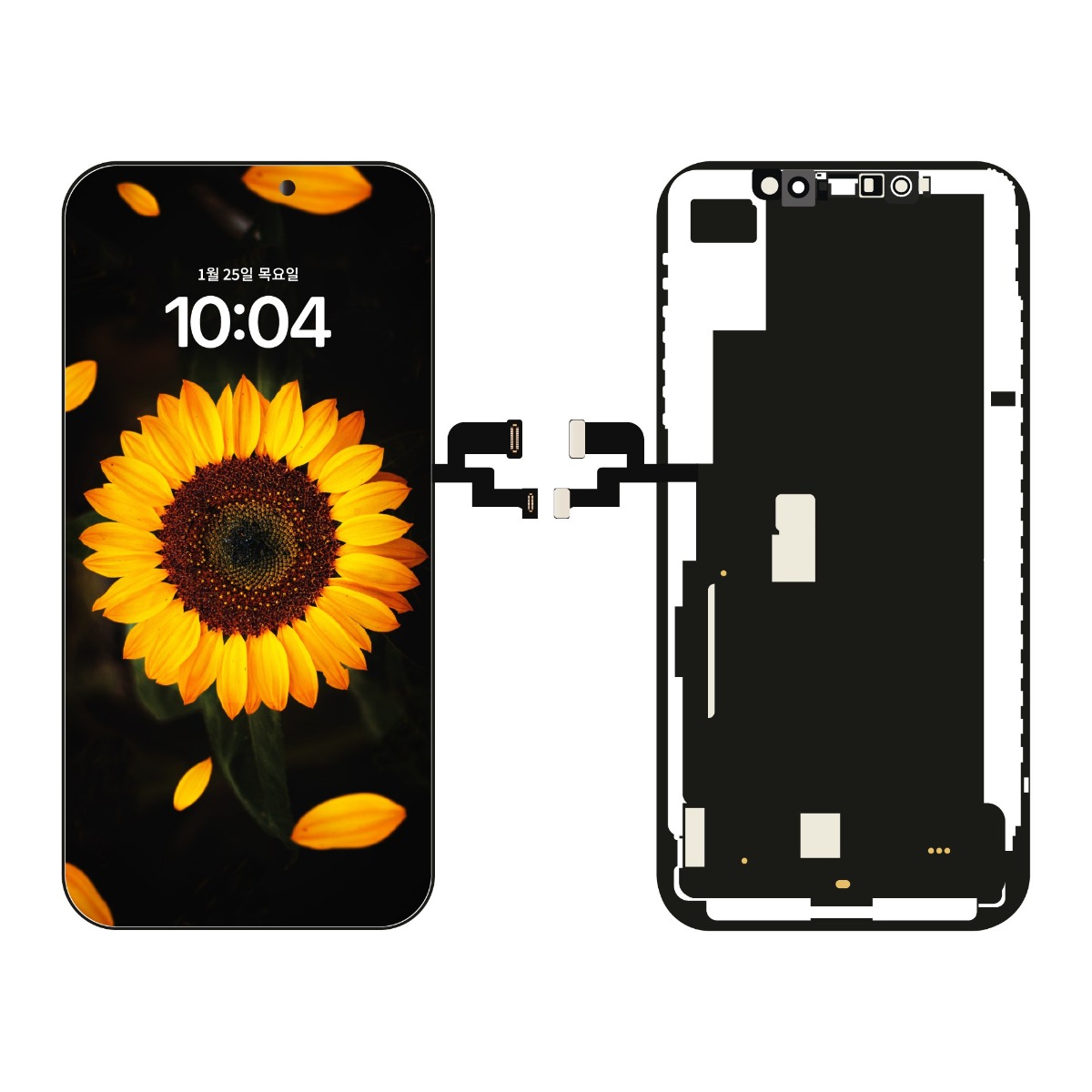 아이폰액정 아이폰X 액정수리 아이폰액정파손 아이폰액정교체 아이폰자가수리, 1개 45,000원