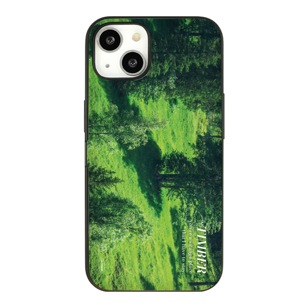 유스픽 디자인 마그네틱 카드포켓 그린 시너리 휴대폰 케이스 9,040원