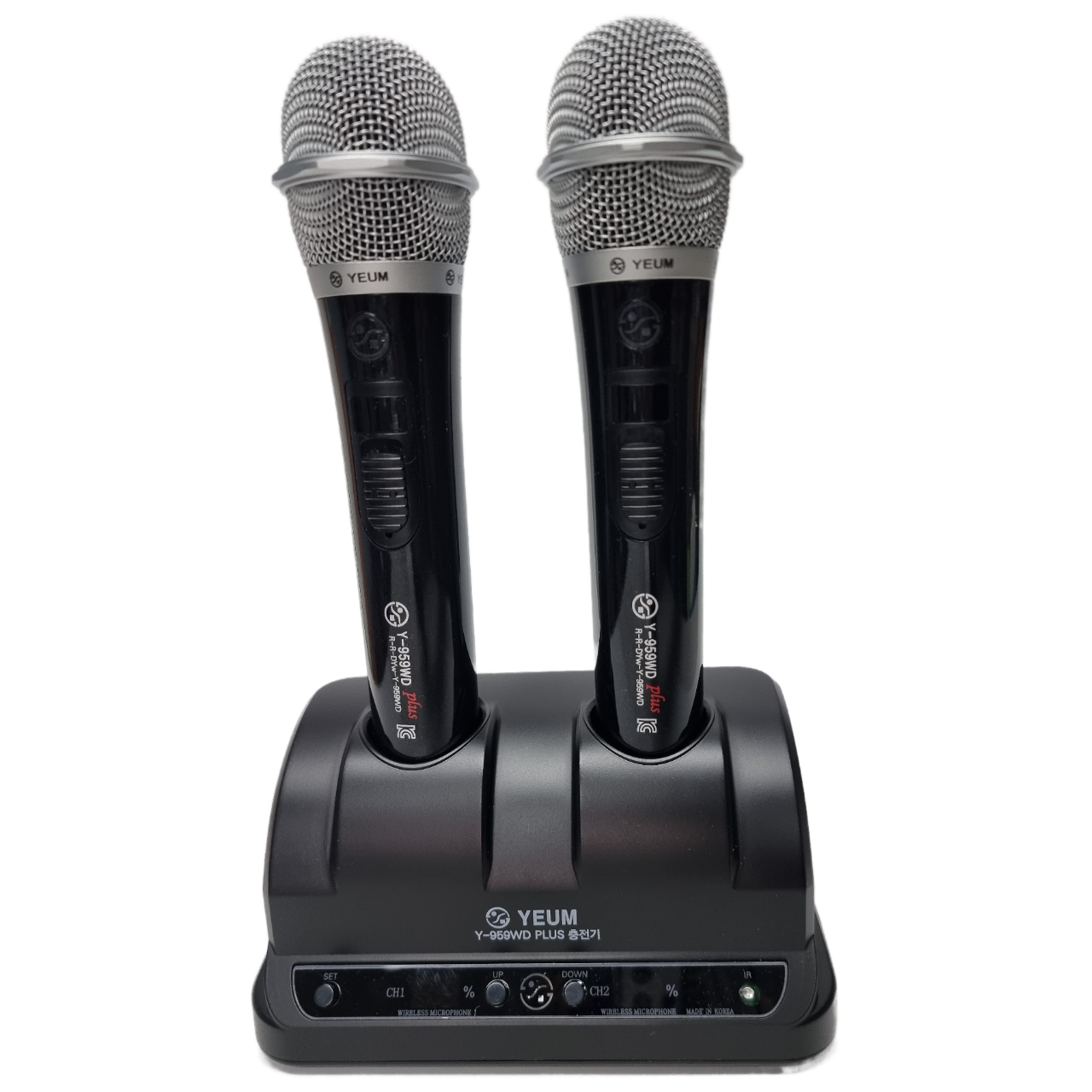 금영 태진 예음 무선마이크 DY-959WD 국산 충전식 2체널 900메가 강연 행사 전문가 보컬 노래방용 블랙 260,000원
