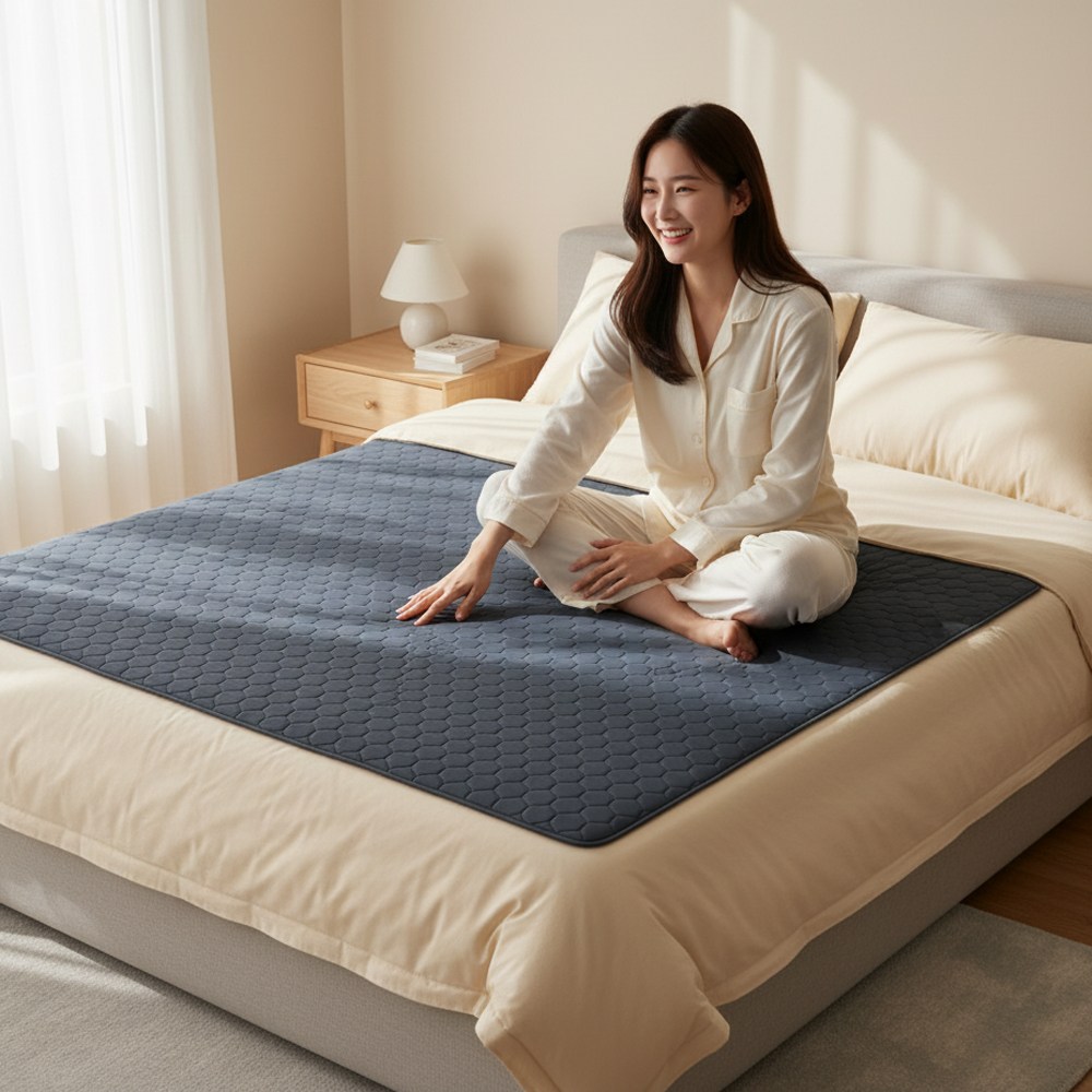 국내제조 안전한 한일의료기 전기요 6중 카본열선 분리세탁 가능 겨울용 145,000원