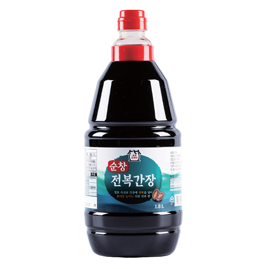 아주존 순창우리식품 업소용 요리용 전복간장, 1개, 1.8L 6,200원