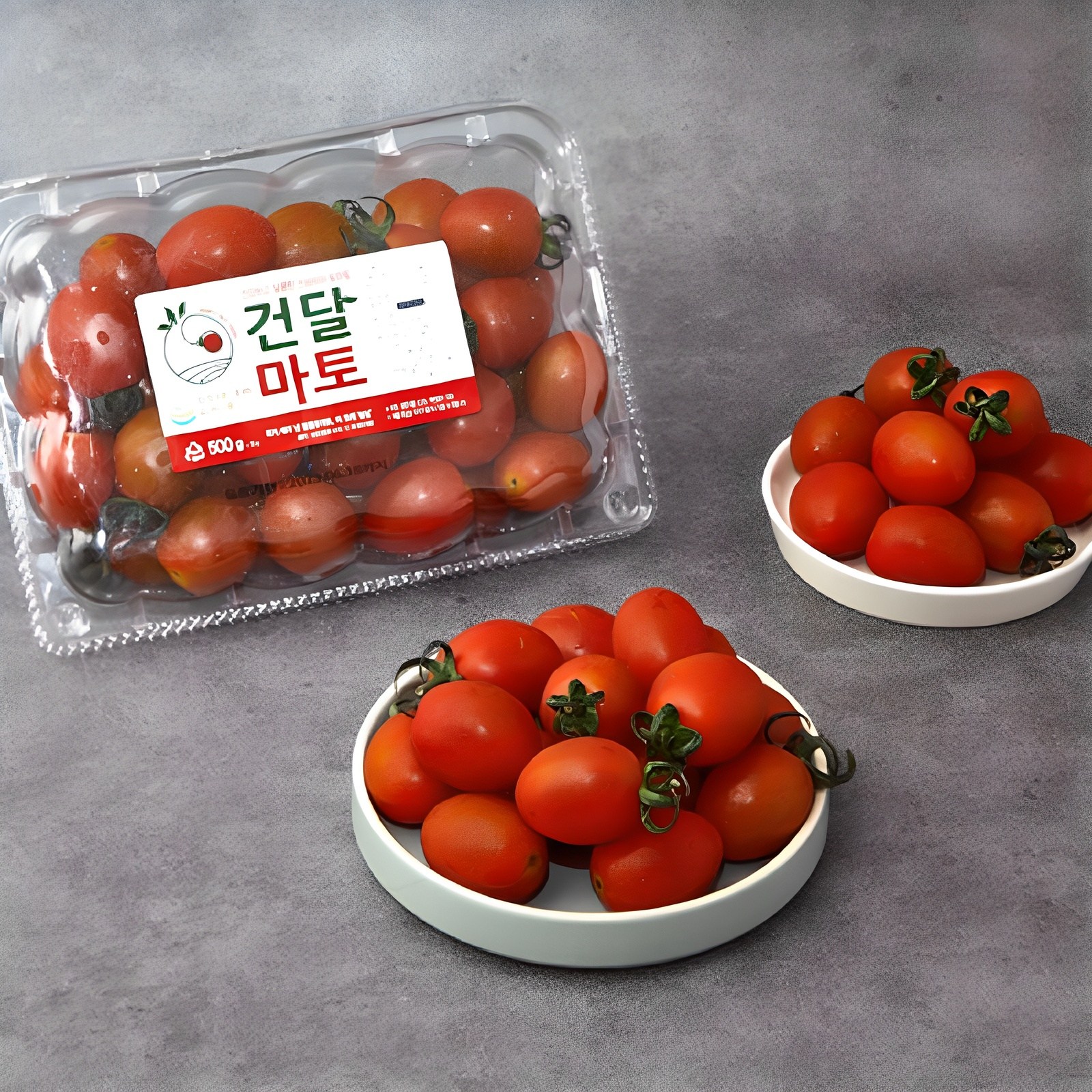 건달마토 건강하고 달콤한 고당도 스테비아 대추방울 토마토 500g+500g(총1kg) 11,250원