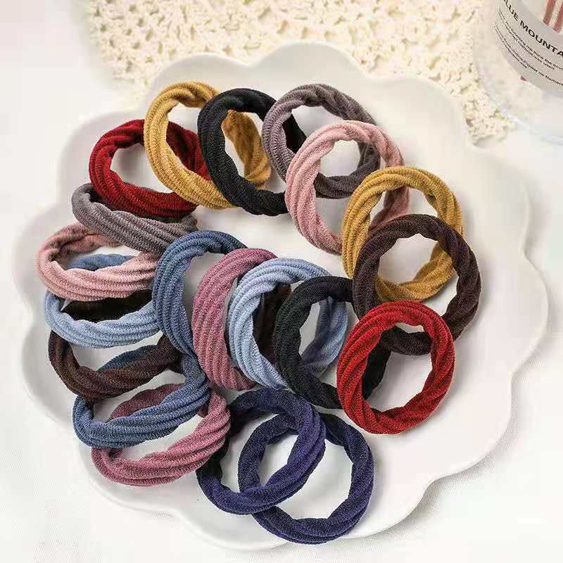 니즈유 튼튼 짱짱한 무매듭 머리끈 20p 세트 4,900원