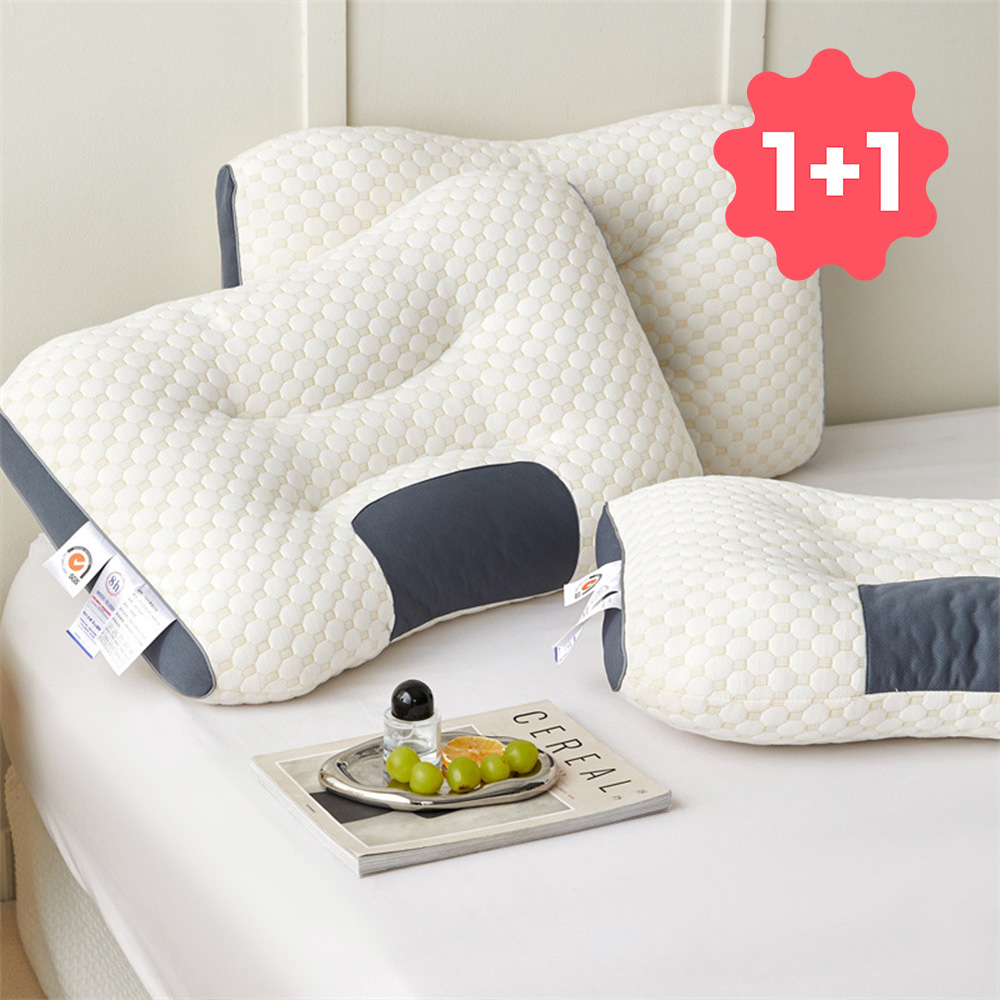 슬립포어 목편한 잠 잘오는 경추 수면 베개 2p, 화이트, 1개 28,900원