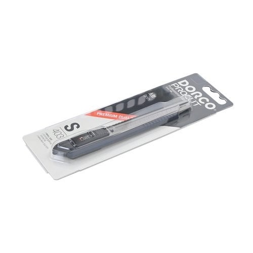 [도루코]  프로컷 S403 소형 커터칼 9mm 1개 (전문가용 알루미늄 다이캐스팅 커터기/가벼우면서고 견고한 디자인/부드럽고 예리한 절삭력!!!) 7,000원