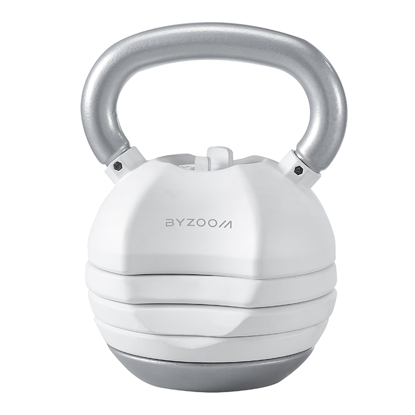 바이줌 5단 무게조절 케틀벨, 화이트, 18kg, 1개 189,000원