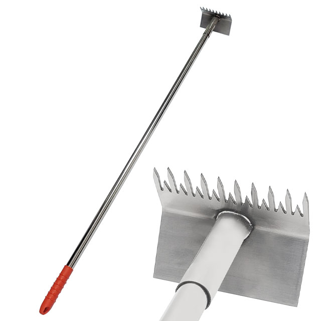 국산 고급형 뿌리 호미 긴 장대 130cm 서서 잔뿌리 제거 풀뽑기 제초 선호미 서서 괭이 28,000원