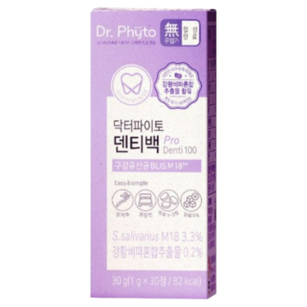 닥터파이토 덴티백 구강유산균 1g x 30캡슐. YG 363,000원