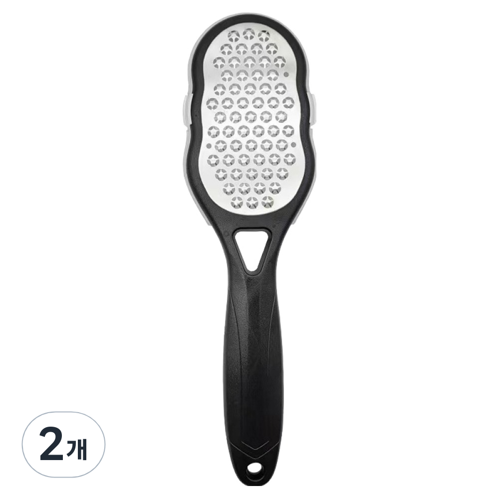 올이즈유 굳은살 발각질 제거기 블랙, 1개입, 2개, 98g 11,500원