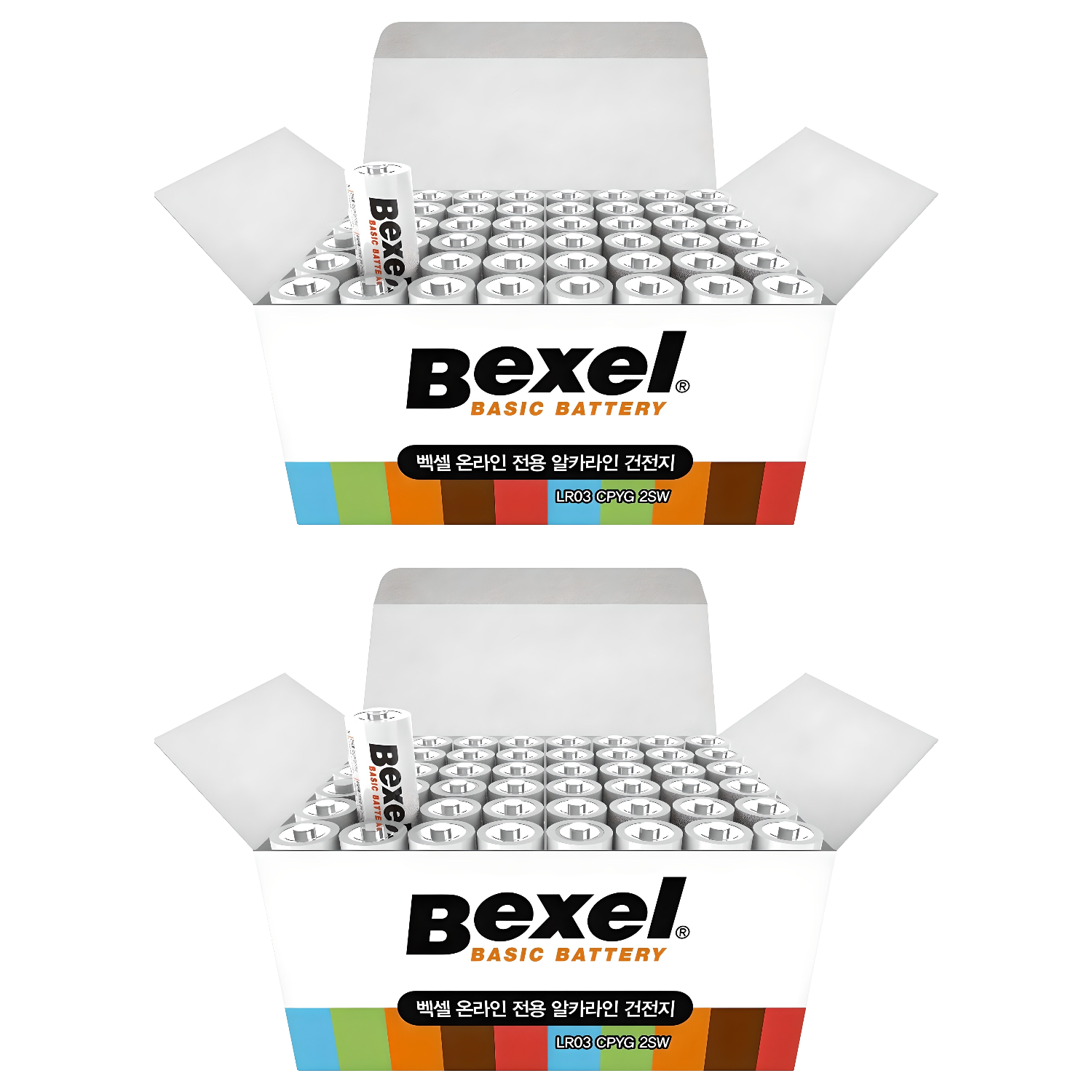 벡셀 베이직 알카라인 AAA건전지 33,900원