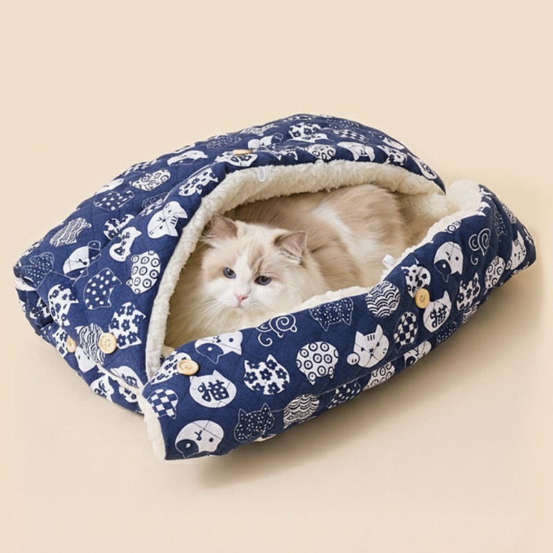 펫쭈 고양이 숨숨집 방석 고양이집 애견방석 쿠션 하우스 강아지 겨울집 하우스 32,100원