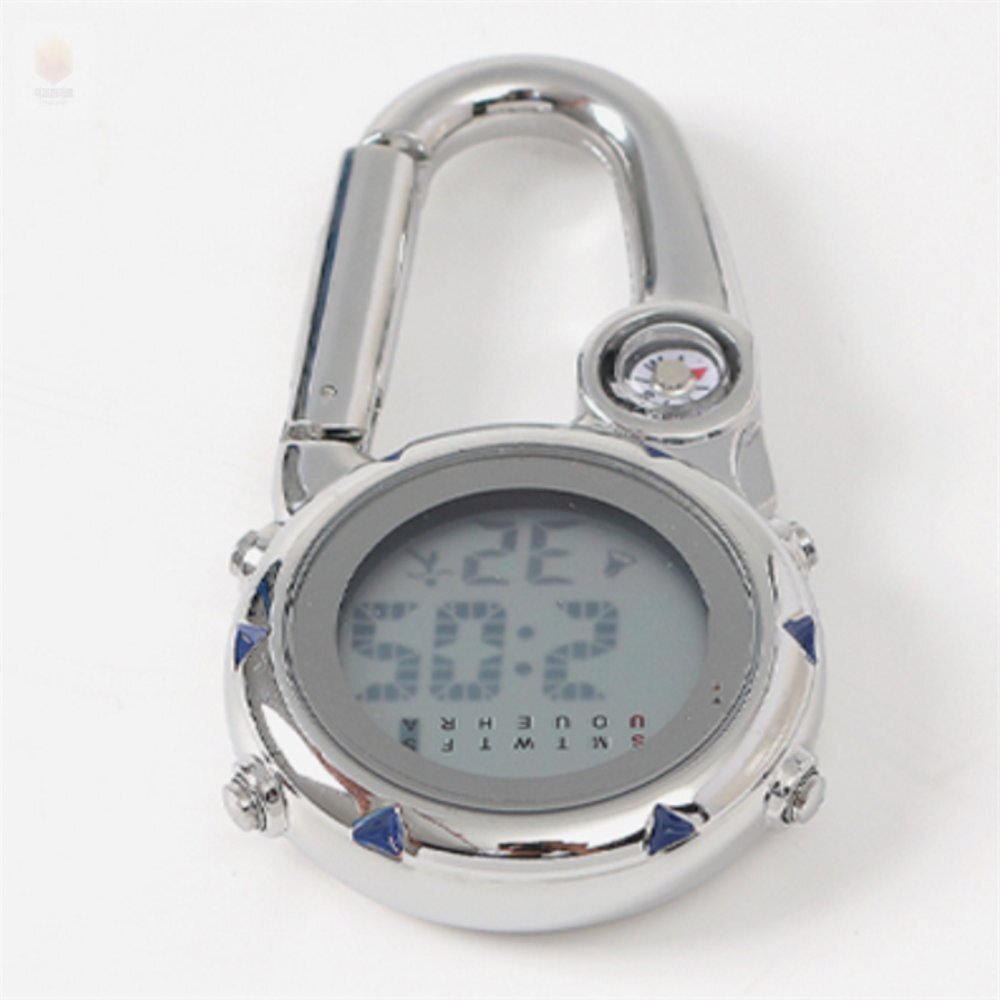 육프로컬렉션 카라비너 시계 실버 블루 스포츠스톱워치 27,100원