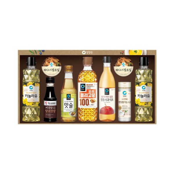 명절 선물세트 대상 청정원 스페셜 7호 / 무료배송 / 쇼핑백포함 35,200원