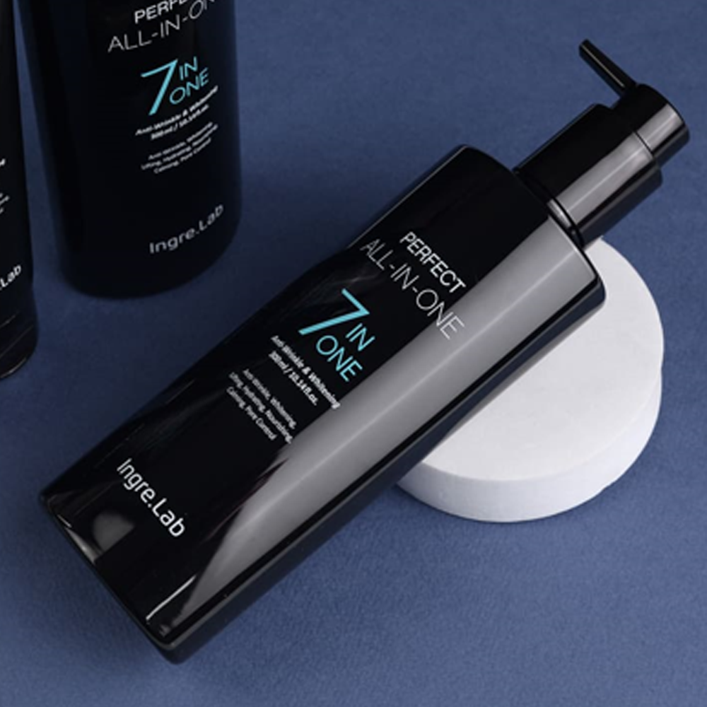 [TV홈쇼핑정품 인포벨] 꽃중년 비결 인그리랩 퍼펙트올인원 중년남성 로션+여행용+향수 미백 주름 모공 케어 피부진정 세트, 2개, 300ml 29,800원