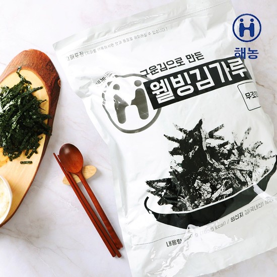 두번 구운 무조미 웰빙 김가루 500g / 1봉 27,500원