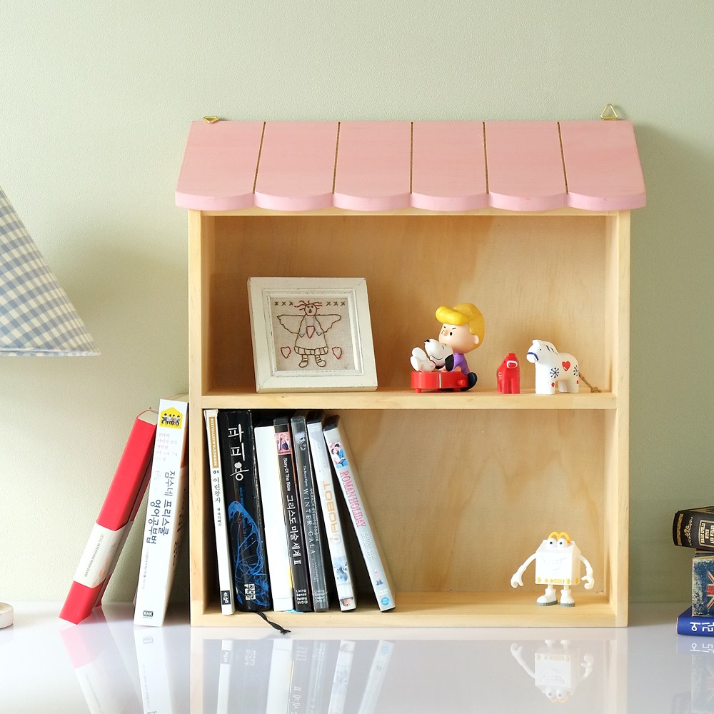 나무다움 하우스 어닝 선반장 벽선반 43,000원