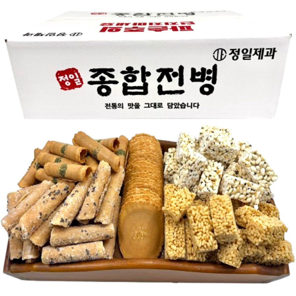 정일제과 고급 전통 종합 전병 과자, 현재가 11,900원