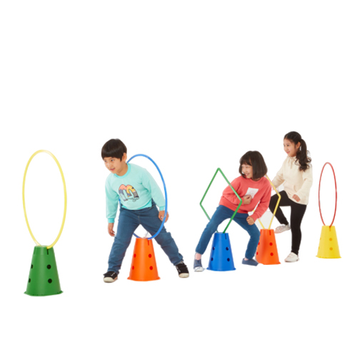 아이소파 아이짐 후프통과 놀이 IGH-OP15 유아 액션 후프 단체 게임 체육 교구, 단품, 1개 130,050원