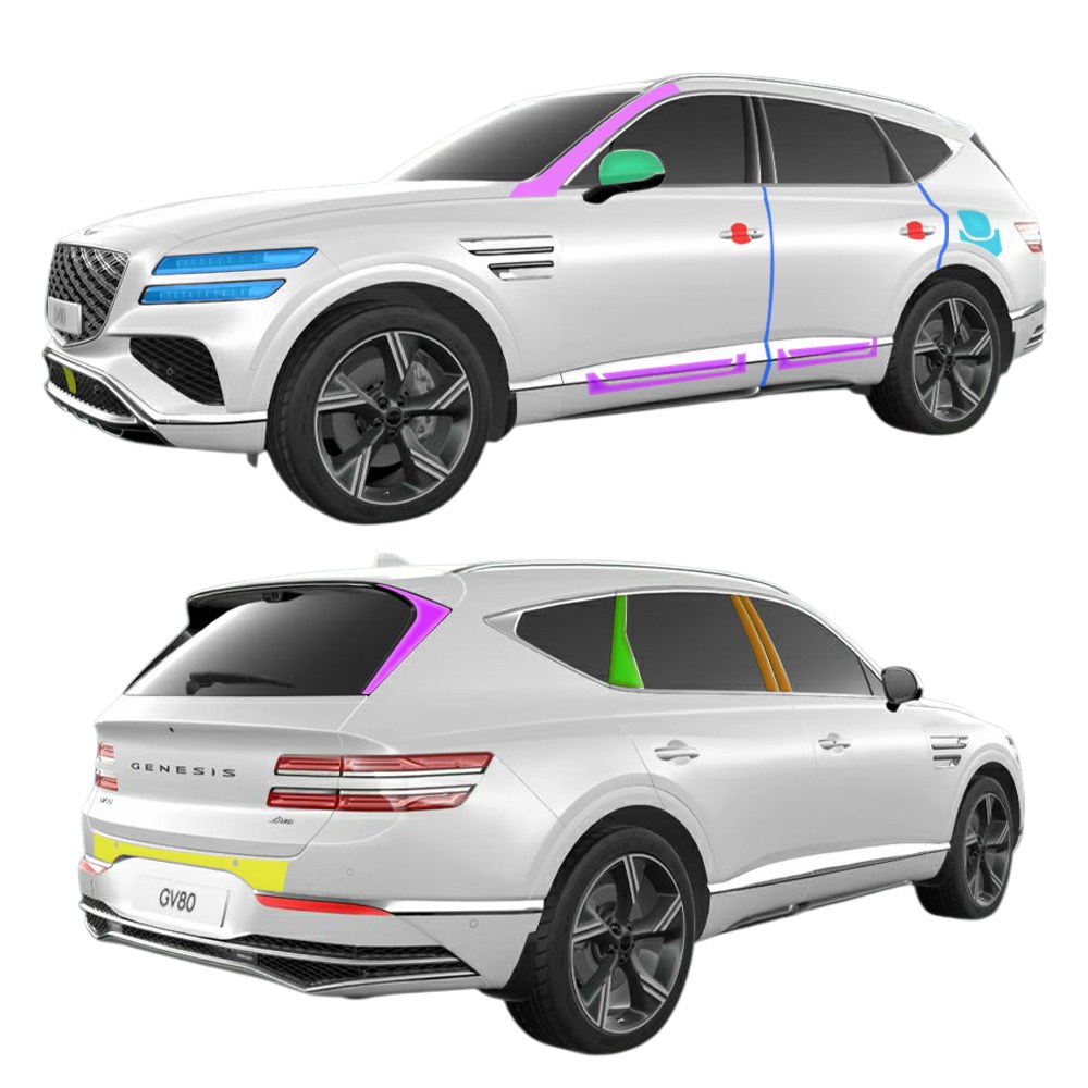 스킨엑스 GV80 페이스리프트 외장필수패키지B PPF 차량보호필름 138,000원