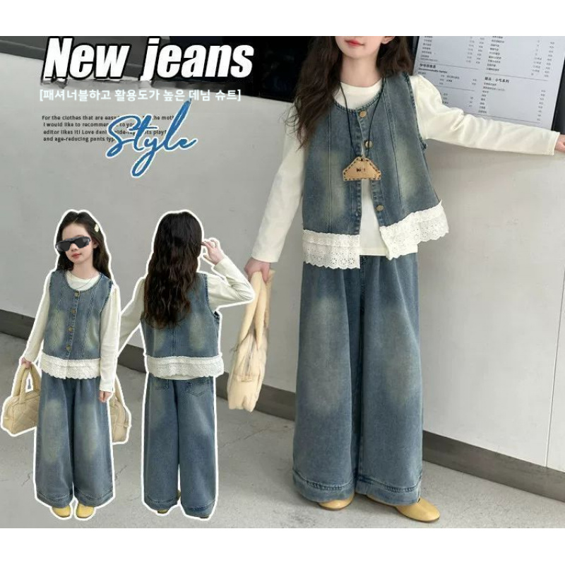 해피유통여아 봄 패션 청자켓 3종 세트 귀여운 스타일 루즈핏14세 이상XG03 31,410원