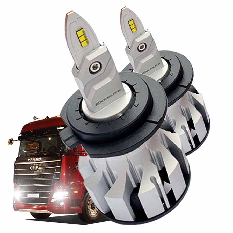 구쎈 더쎈 맥센 합법인증 LED 전조등 24V 엑셀라이트 골드라벨 트럭 화물차 탑차 트레일러 윙바디 카고트럭 트라고 엑시언트 파비스 볼보 프리마 만트럭 스카니아 아록스 맥쎈 더쎈, 1세트, H7 135,000원