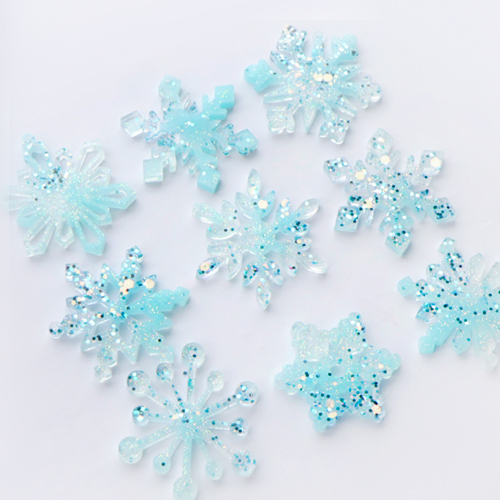눈꽃악세사리몰드 레진아트실리콘몰드 실리콘 몰드 레진 아트 쪼만한마을 플라워 블라썸 꽃잎 스노우플레이크 겨울 2,600원