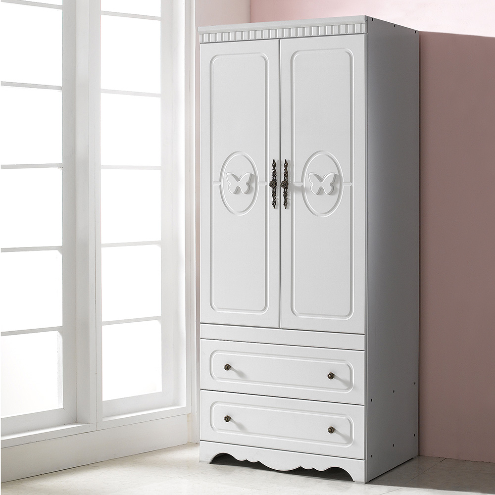 미자크 로맨틱 옷장 / 장농 이불장 서랍옷장 드레스룸 틈새옷장 800, 로맨틱 투서랍옷장(화이트) 169,900원