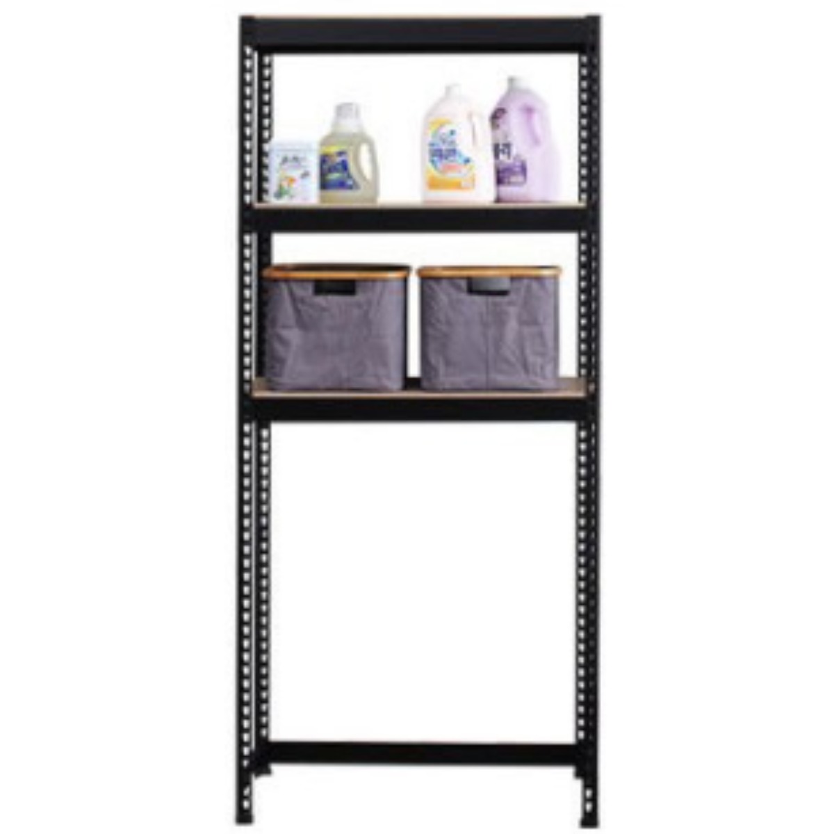스피드랙 무볼트 철제 세탁기선반앵글, 04-2_세탁기선반 700*500*1500(mm) 3단 - 블랙앵글 84,400원