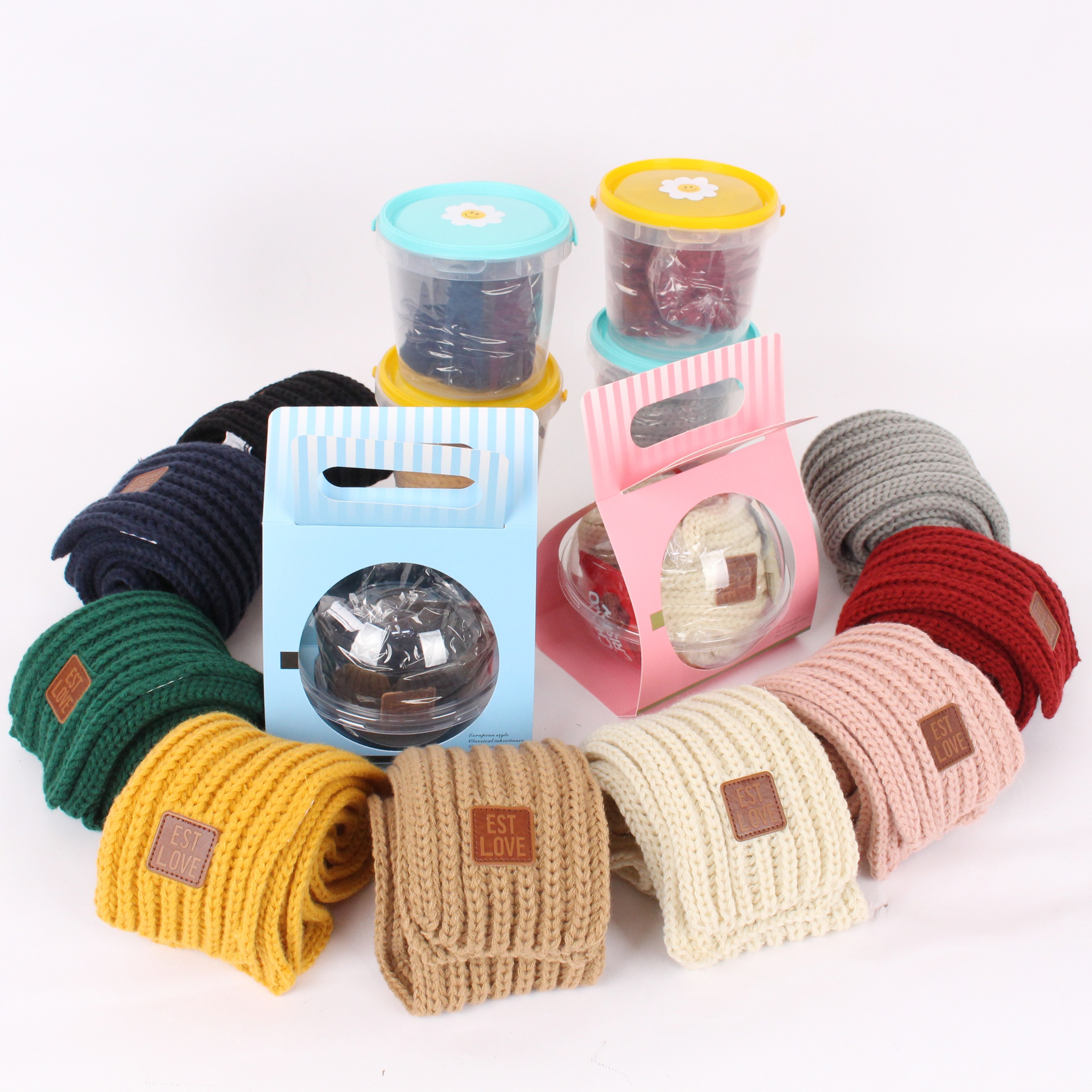 어린이집 생일선물 답례품 목도리구디백 간식 4종 세트 영어 유치원 크리스마스 선물 학원 단체 과자 포장, 혼합색상, 1개 3,600원