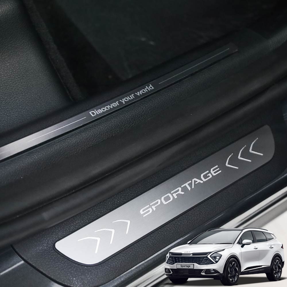 영카클럽 스포티지NQ5 호환 메탈 도어스커프 스텝 발판 몰딩 커버 튜닝 악세사리 자동차 용품 28,000원