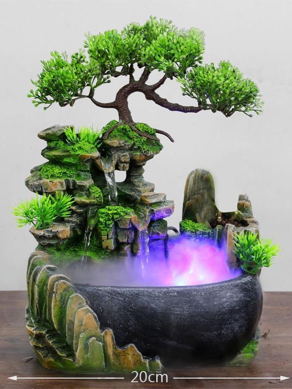 미니멀 가습기 물레방아 플로팅 폭포 사무실 분수대 조경 인공유수 87,420원