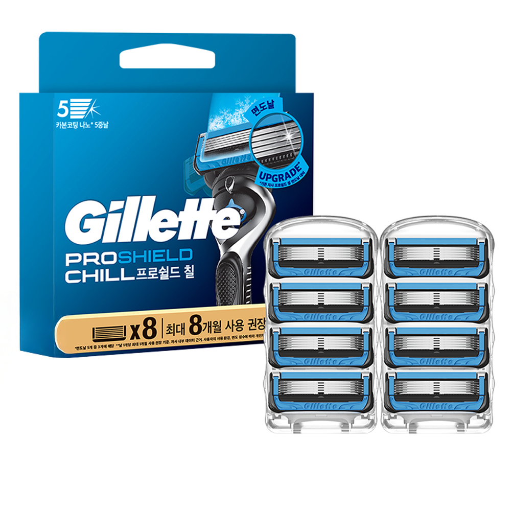 신형 질레트 프로쉴드 칠 면도날 37,430원