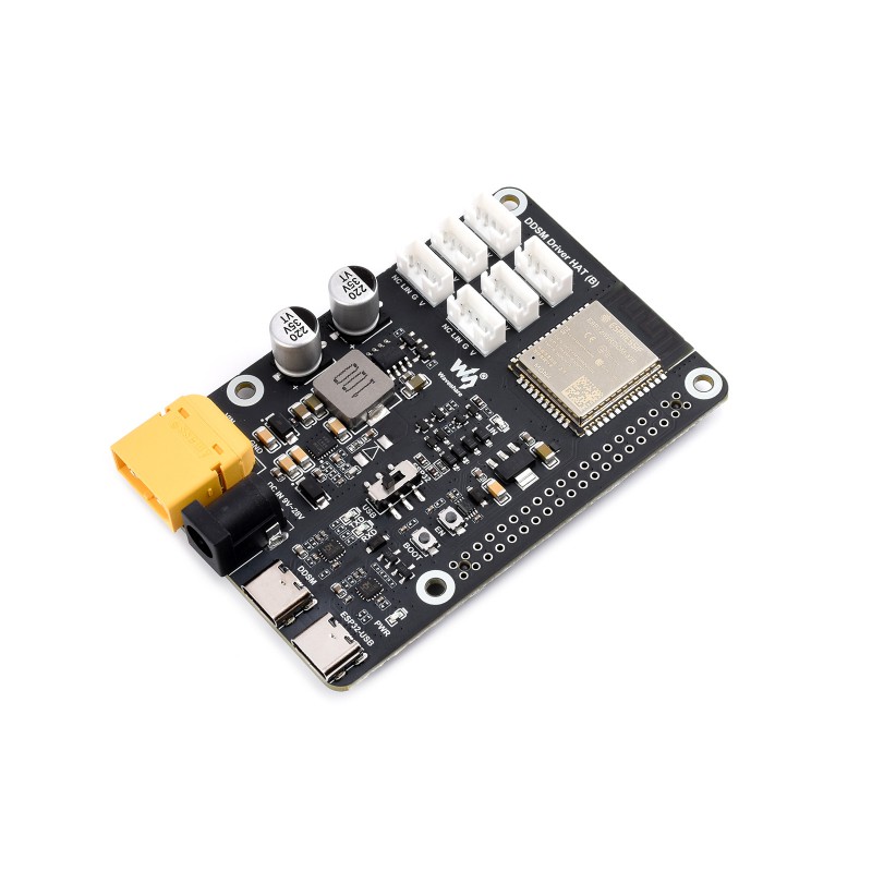 ESP32 서보모터 컨트롤러 DDSM Driver HAT(B) 개발보드 Waveshare(29965), 1개, SKU 29965 64,000원