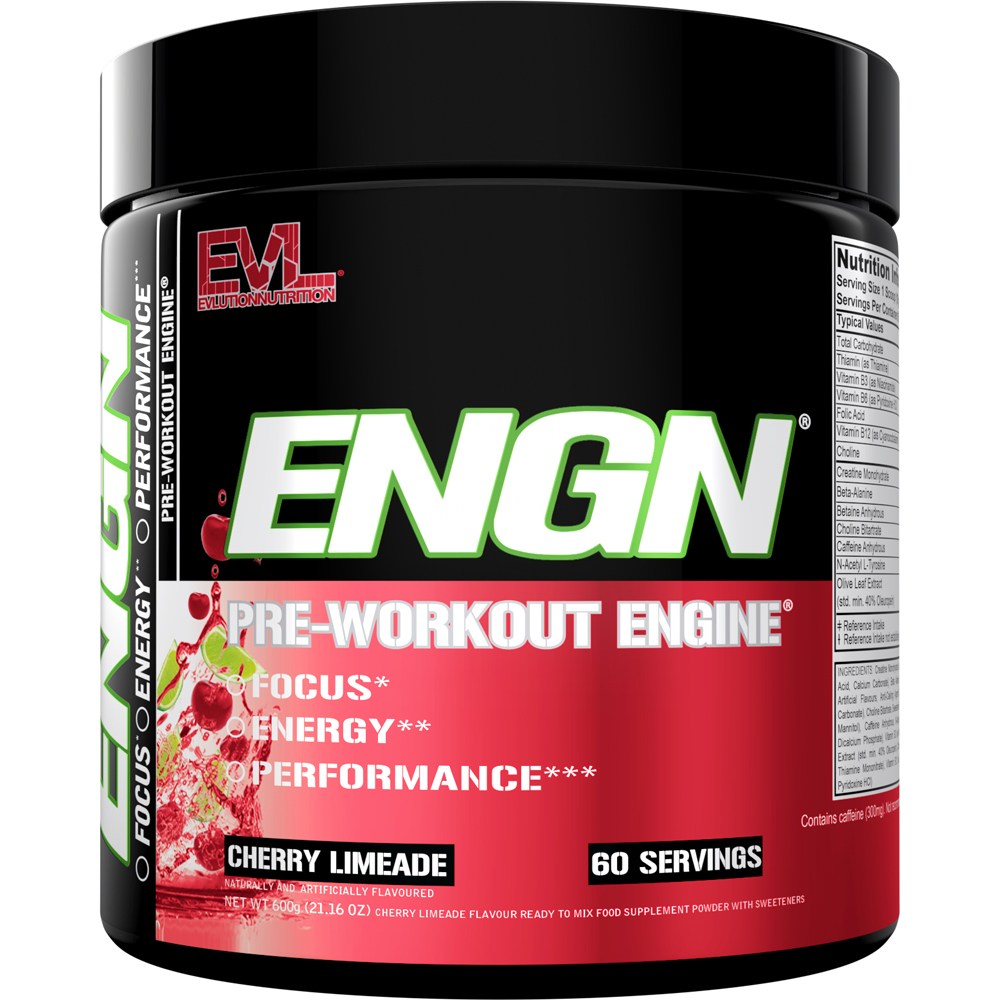 EVLUTIONNUTRITION ENGN 프리-워크아웃 엔진 체리 라임에이드 맛, 1개, 600g 41,610원