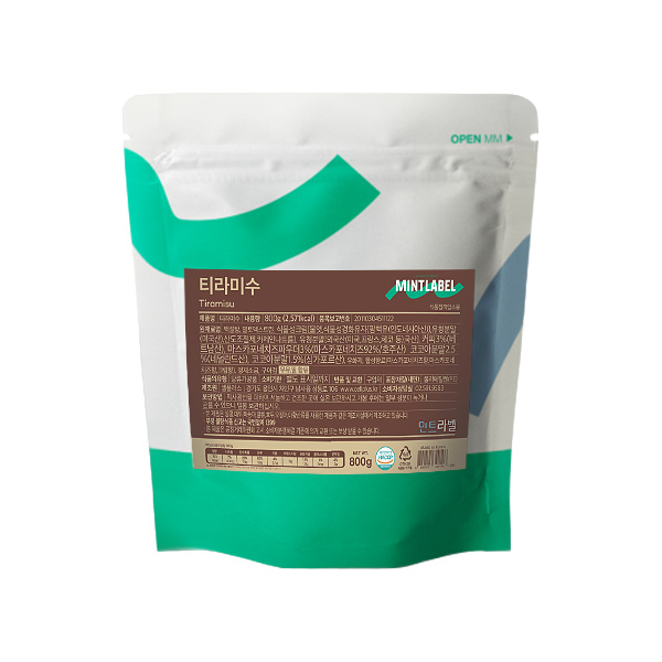 셀플러스 민트라벨 티라미수 파우더 800g 1박스 12개 148,800원