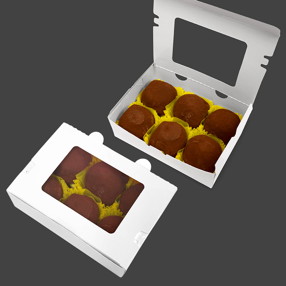 제이팩토리 샌드위치 창박스 투명창 쫀득쿠키 포장박스 상자, 1세트, 1000개 162,010원