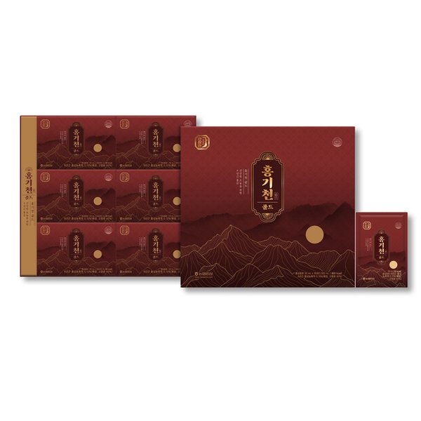 [백화점매장출고] 한삼인 홍기천 골드 50mlx30포+쇼핑백, 단품 25,900원