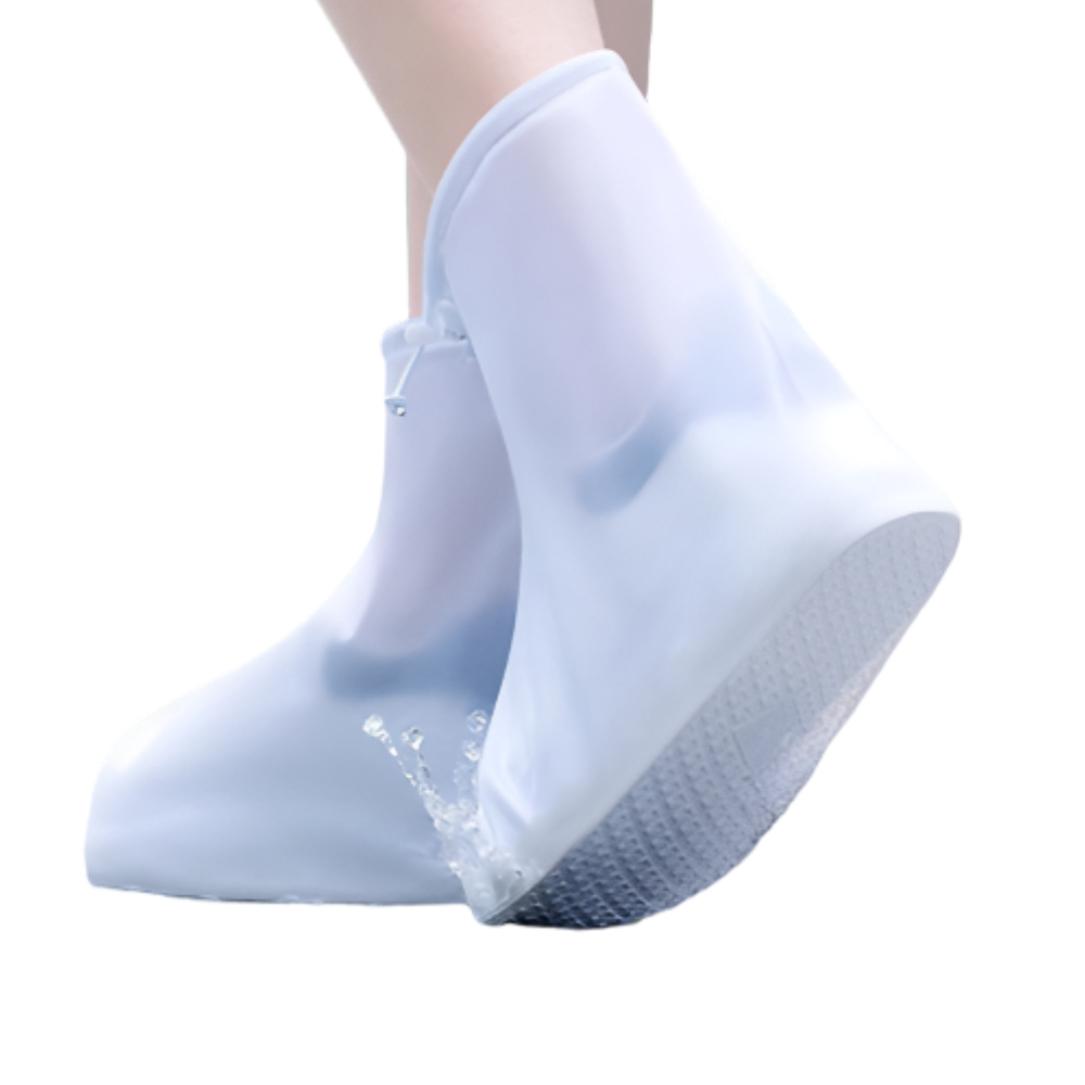 밍고쓰 미끄럼방지 신발 보호 방수 커버 운동화 장마철 슈커버, 1개, 화이트 M(36/37)230-235 8,600원