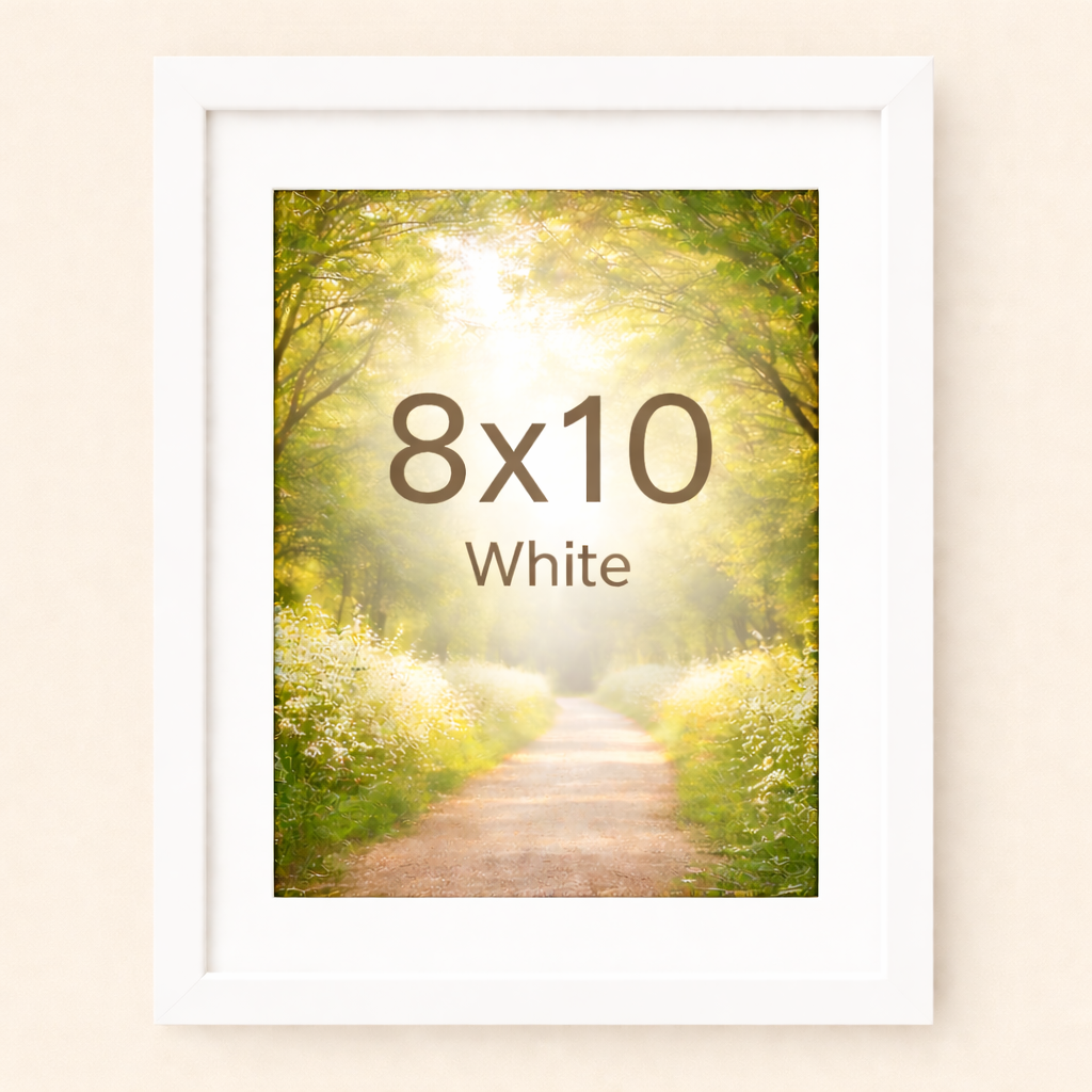 하스몰 전시용 고급 우드 인테리어 매트지 액자 프레임, 1개, 화이트 8,900원