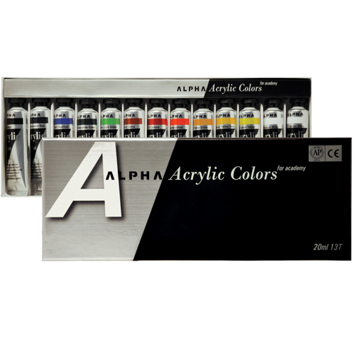 알파색채 실버레벨 아크릴 물감세트 13,610원