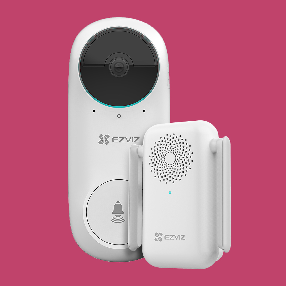 EZVIZ 이지비즈 DB2C 도어벨/도어카메라/홈CCTV/차임벨/어플알람/자취템 147,000원