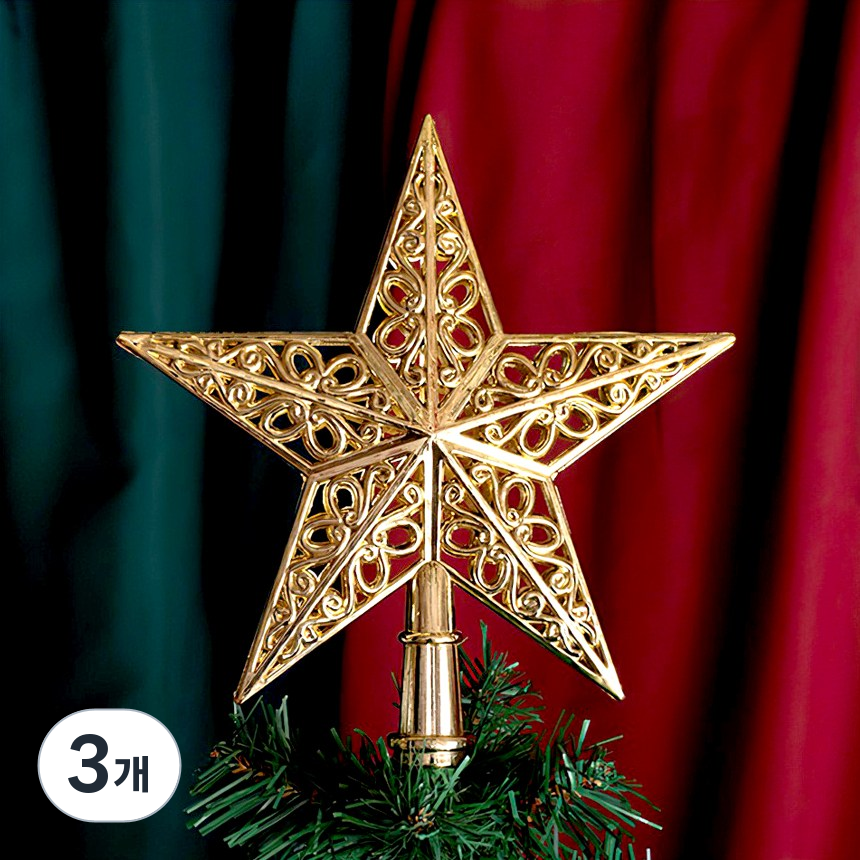 CULT 크리스마스 트리별 꼭대기별 장식 10,500원