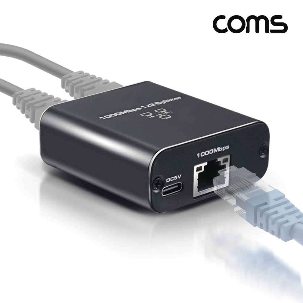 프리컴퍼니 OU958 기가비트 네트워크 허브 2Port RJ45 10000mbps Gigabit, 컴스]OU958[, 1개 14,500원