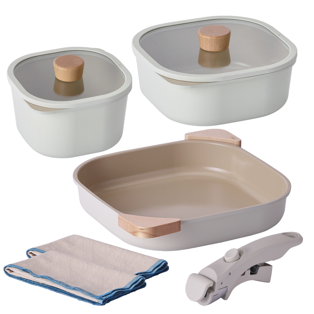 네오플램 인덕션겸용 피카 리저브 컴포트 냄비프라이팬세트 133,000원