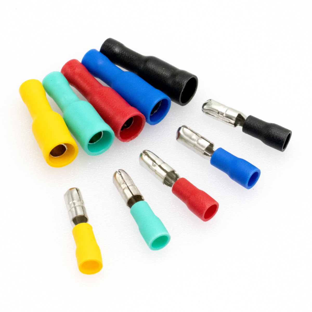 JEKYU PG총알단자 100pcs 모듬 총알 암수 블렛 커넥터 터미널 배선 연결 전선 연결, 1세트 8,800원