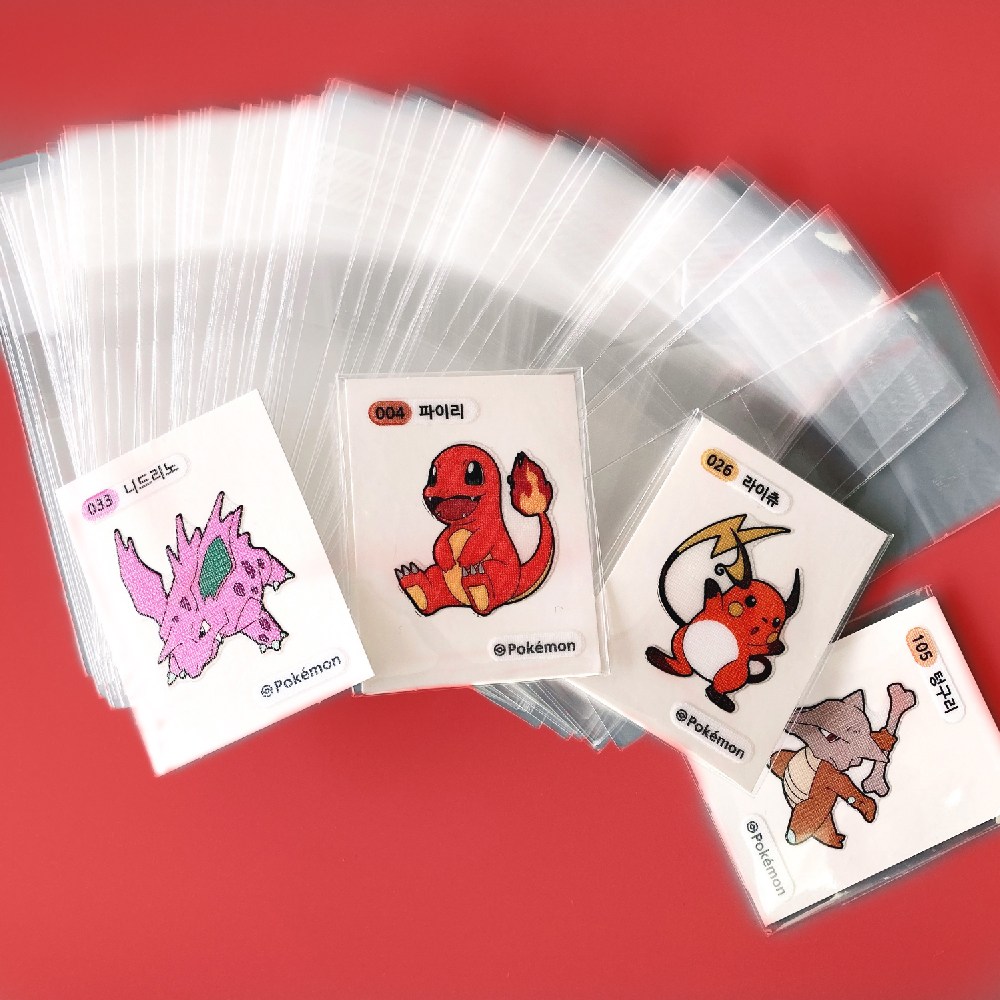 포켓몬 띠부씰 opp 앨범 띠부띠부씰 띠부실 보관 비닐 봉투 보호 필름 속지 슬리브 도감 4X5 크보빵 KBO 5,500원